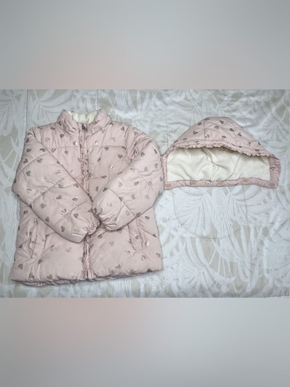 H&M Water-Repellent Puffer Jacket Kids Pink size 6/7